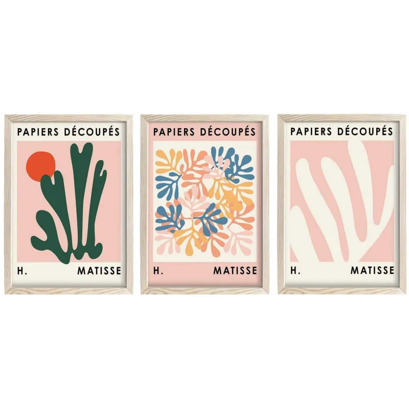 Ensemble de 3 tableaux décoratifs