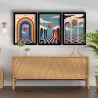 Ensemble de 3 tableaux décoratifs