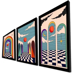 Ensemble de 3 tableaux décoratifs