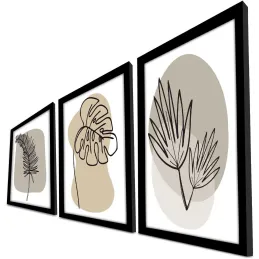 Ensemble de 3 tableaux décoratifs