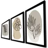 Ensemble de 3 tableaux décoratifs