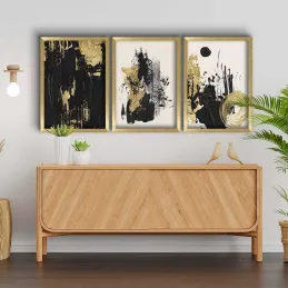 Ensemble de 3 tableaux décoratifs