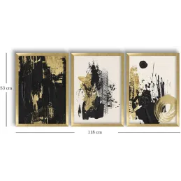 Ensemble de 3 tableaux décoratifs