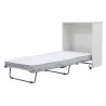 Armoire lit d'appoint escamotable Pisolo