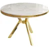 Table de repas ronde pieds métal Mos