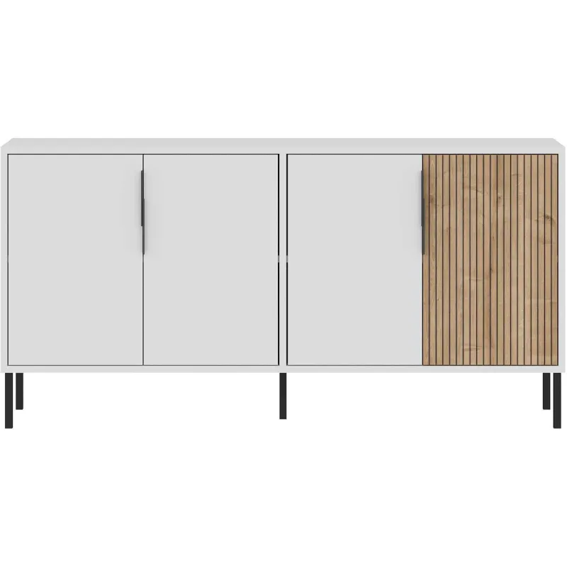 Buffet 4 portes en aggloméré Callia