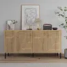 Buffet 4 portes en aggloméré Evolet