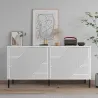 Buffet 4 portes en aggloméré Evolet