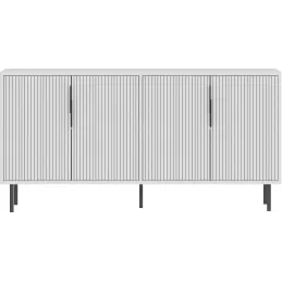Buffet 4 portes en aggloméré Clara