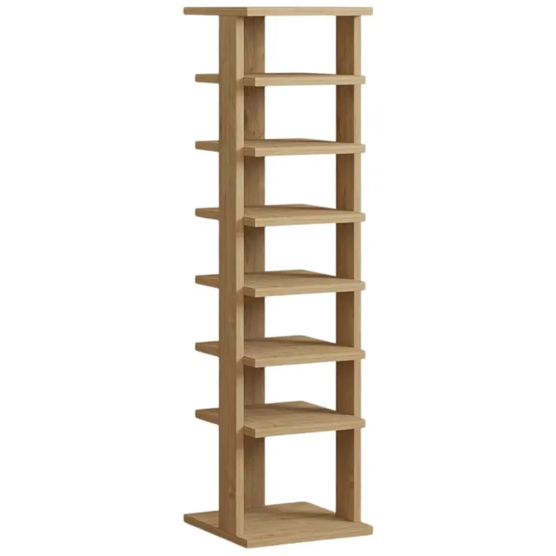 Etagère à chaussures en aggloméré Ayka