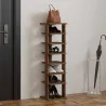 Etagère à chaussures en aggloméré Ayka
