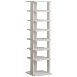 Etagère à chaussures en aggloméré Ayka