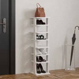 Etagère à chaussures en aggloméré Ayka