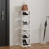 Etagère à chaussures en aggloméré Ayka