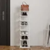 Etagère à chaussures en aggloméré Ayka