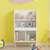 Bibliothèque de rangement pour enfants Minola