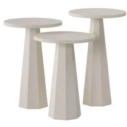 Ensemble de 3 tables d'appoint Lilyum