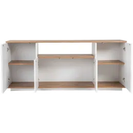 Buffet 4 portes en aggloméré Arista
