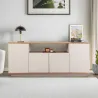 Buffet 4 portes en aggloméré Arista