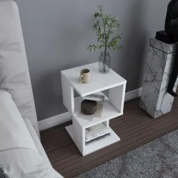 Table de chevet en aggloméré Carter