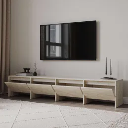 Meuble TV en aggloméré Laris