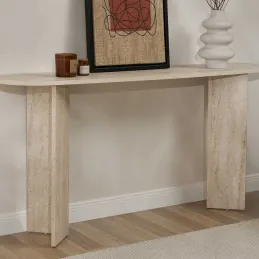 Console moderne en aggloméré Sira