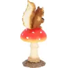Champignon amanite en polyrésine