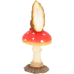 Champignon amanite en polyrésine