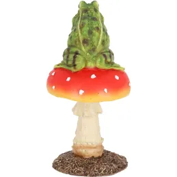 Champignon amanite en polyrésine