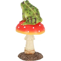 Champignon amanite en polyrésine