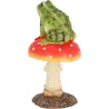 Champignon amanite en polyrésine