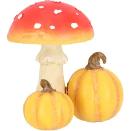 Champignon amanite en polyrésine