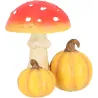 Champignon amanite en polyrésine