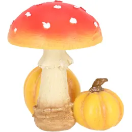 Champignon amanite en polyrésine