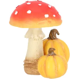 Champignon amanite en polyrésine