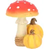 Champignon amanite en polyrésine