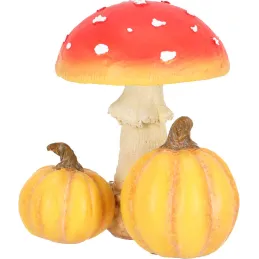 Champignon amanite en polyrésine