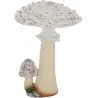 Statuette décorative en polyrésine Champignons (Lot de 3)