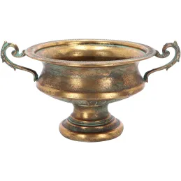 Vase en métal vieilli Médicis