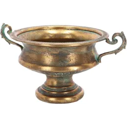 Vase en métal vieilli Médicis