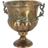 Vase en métal vieilli Médicis