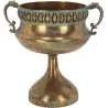 Vase en métal vieilli Médicis