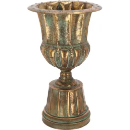 Vase en métal vieilli Médicis