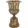 Vase en métal vieilli Médicis