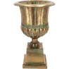 Vase en métal vieilli Médicis