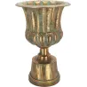 Vase en métal vieilli Médicis