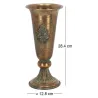 Vase en métal vieilli Médicis