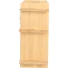 Etagère murale d'intérieur en bambou