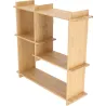 Etagère murale d'intérieur en bambou