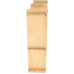 Etagère murale d'intérieur en bambou